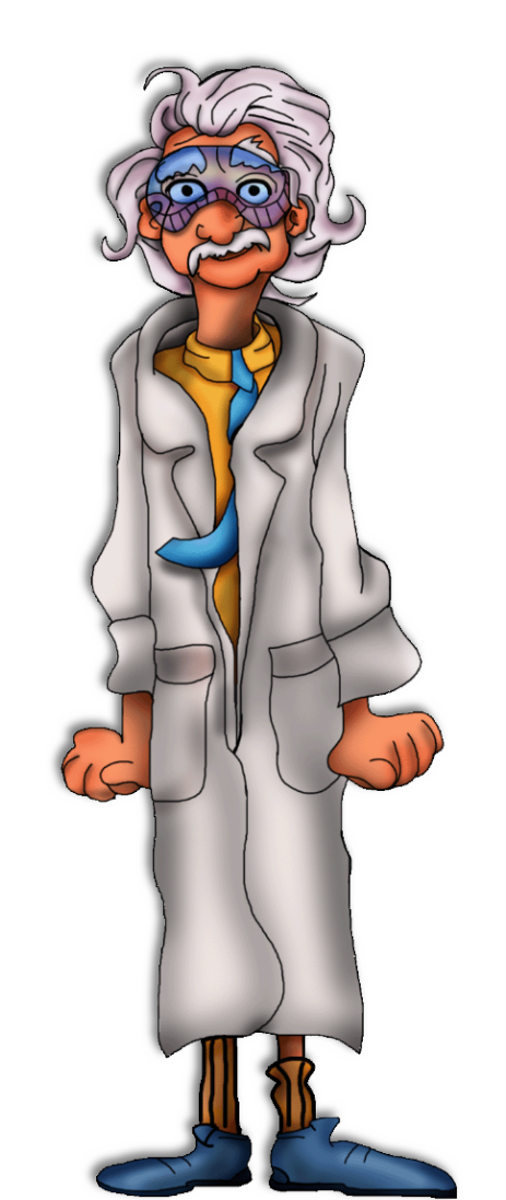 Why, it's Dr. Messup! Oh, goodness gracious, your graphics don't seem to be working right.